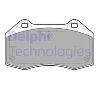 Plaquettes de frein LP1940 DELPHI pour RENAULT ALPINE