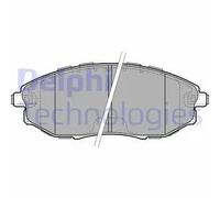 1x Kit de plaquettes de frein, frein à disque DELPHI LP2183 convient pour
