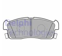 DELPHI LP2258 Plaquettes de frein