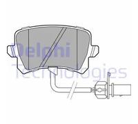 Delphi Technologies LP3141 Plaquette de frein lot de 4