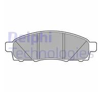DELPHI LP3285 Plaquettes de frein