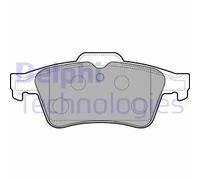 Delphi Plaquettes de frein LP3303 pour PEUGEOT 508 I / 508 SW I – Jeu de 4