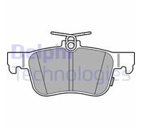 DELPHI LP3607 Plaquettes de frein