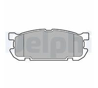 DELPHI LP3690 Plaquettes de frein