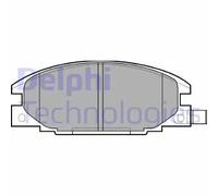 Plaquettes de frein LP629 DELPHI pour OPEL ISUZU