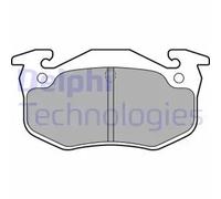 Plaquettes de frein LP699 DELPHI pour RENAULT CITROËN PEUGEOT