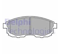 DELPHI LP812 Plaquettes de frein