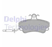 Plaquettes de frein LP822 DELPHI pour RENAULT ESPACE II ESPACE II VAN