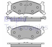 Plaquettes de frein LP891 DELPHI pour CHRYSLER DODGE PLYMOUTH