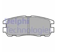 Plaquettes de frein LP965 DELPHI pour OPEL ISUZU