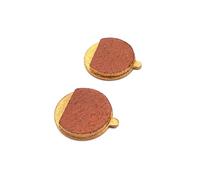Plaquettes de frein metallique pour Kaabo Skywalker E-cross Pro Smartgyro, 21,2 mm, doré et marron