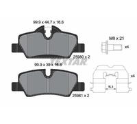 PLAQUETTES DE FREIN MINI T. COOPER/ONE 1.5-2.0 13-