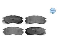PLAQUETTES DE FREIN MITSUBISHI P. COLT/ECLIPSE/GALANT 1.8-2.5 V6 87-04 AVEC CAPT