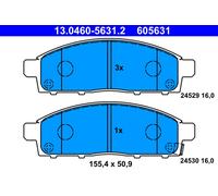 PLAQUETTES DE FREIN MITSUBISHI P. L200 2.4-2.5 DI-D 4WD 05-