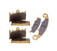 Plaquettes de frein moto Plaquettes Frein Avant Et Arrière Moto Pour ZZR400 ZZR1100 ZZR 400 1100 ZX1100 ZR 1100 GPZ 900R GPZ 900 R A7-A8 1990-1996 Plaquettes de frein avant(Front and Rear)