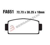 EBC Brakes FA651R Plaquettes de frein