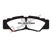 Ebc Fa-r Series Fa677r Sintered Brake Pads Noir