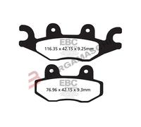 Ebc Fa-r Series Fa484r Sintered Brake Pads Noir
