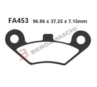 Ebc Fa-r Series Fa453r Sintered Brake Pads Noir