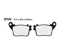 Plaquettes de frein NISSIN Street /Off-Road en métal fritté - 2P-320ST