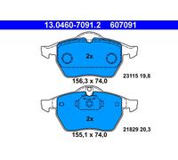 PLAQUETTES DE FREIN OPEL P. VECTRA 1.6-2.6 95-02