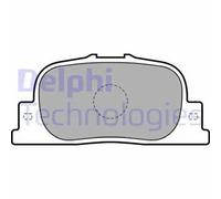 Plaquettes de frein LP1740 DELPHI pour TOYOTA CAMRY CAMRY A trois volumes