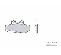 Plaquettes De Frein Organiques BREMBO 07GR1406