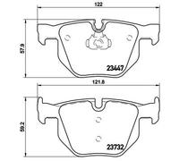 Brembo – Jeu de plaquettes de frein P 06 056X