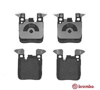 Brembo Jeu de 4 plaquettes de frein arrière P 06 087