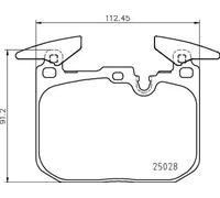 Plaquettes de frein P 06 098 BREMBO pour BMW MINI