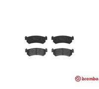 Plaquettes de frein P 10 001 BREMBO pour CHEVROLET DAEWOO