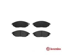 Plaquettes de frein P 10 054 BREMBO pour CHEVROLET SPARK
