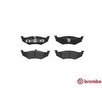 Plaquettes de frein P 11 010 BREMBO pour CHRYSLER DODGE PLYMOUTH