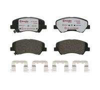 Plaquettes de frein P 18 025X BREMBO pour KIA HYUNDAI