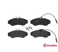 Plaquettes de frein P 23 069 BREMBO pour PEUGEOT FIAT CITROËN