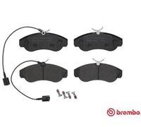 Plaquettes de frein P 23 084 BREMBO pour PEUGEOT FIAT CITROËN