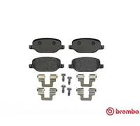 Brembo P23109 Plaquettes de Frein Arrière