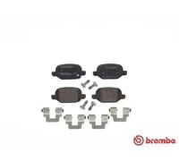 Plaquettes de frein P 23 151 BREMBO pour FIAT 500 PANDA 500X PANDA VAN