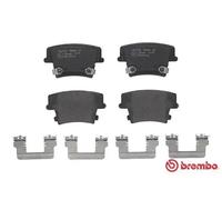 Jeu de 4 plaquettes de frein arrière BREMBO P 23 175