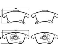 Plaquettes de frein P 24 173 BREMBO pour FORD MONDEO V Turnier S-MAX GALAXY III