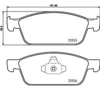 BREMBO - Jeu de 4 plaquettes de frein P 24 199 - Réf. 131P24199