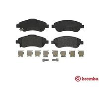 Jeu de plaquettes de frein BREMBO P 28 045, avant