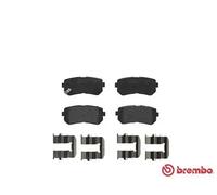 Jeu de plaquettes de frein BREMBO P 30 046, arrière