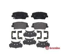 Plaquettes de frein P 30 070 BREMBO pour HYUNDAI KIA