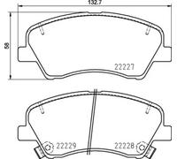 Plaquettes de frein P 30 098 BREMBO pour KIA HYUNDAI