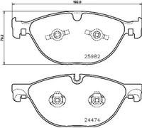 Plaquettes de frein P 36 029 BREMBO pour JAGUAR F-TYPE Décapotable F-TYPE Coupé