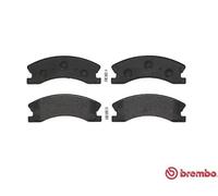 Plaquettes de frein P 37 008 BREMBO pour JEEP GRAND CHEROKEE II