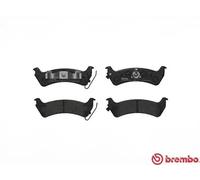 Plaquettes de frein P 37 012 BREMBO pour JEEP GRAND CHEROKEE I