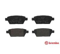 Plaquettes de frein P 49 051 BREMBO pour MAZDA 6 A trois volumes 6 Station Wagon