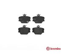 Plaquettes de frein P 50 038 BREMBO pour SMART FORTWO Coupé CITY-COUPE ROADSTER